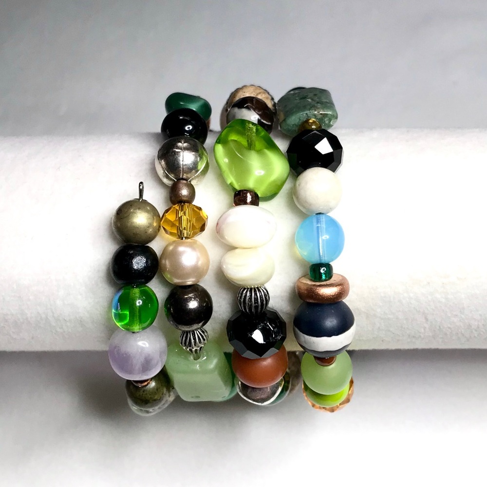 Handmade Bracelet with Vintage and Modern Elements (NB35-6H) New Without Tags - Picture 4 of 8